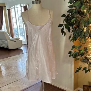 Victoria's Secret Light Pink Satin Chemise
